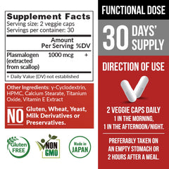 LABO Nutrition NeuroREGAIN capsules close-up illustrating easy daily dosing for focus