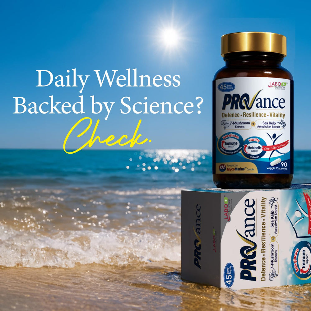 LABO Nutrition Provance gut health icon depicting digestive balance and immune synergy.
