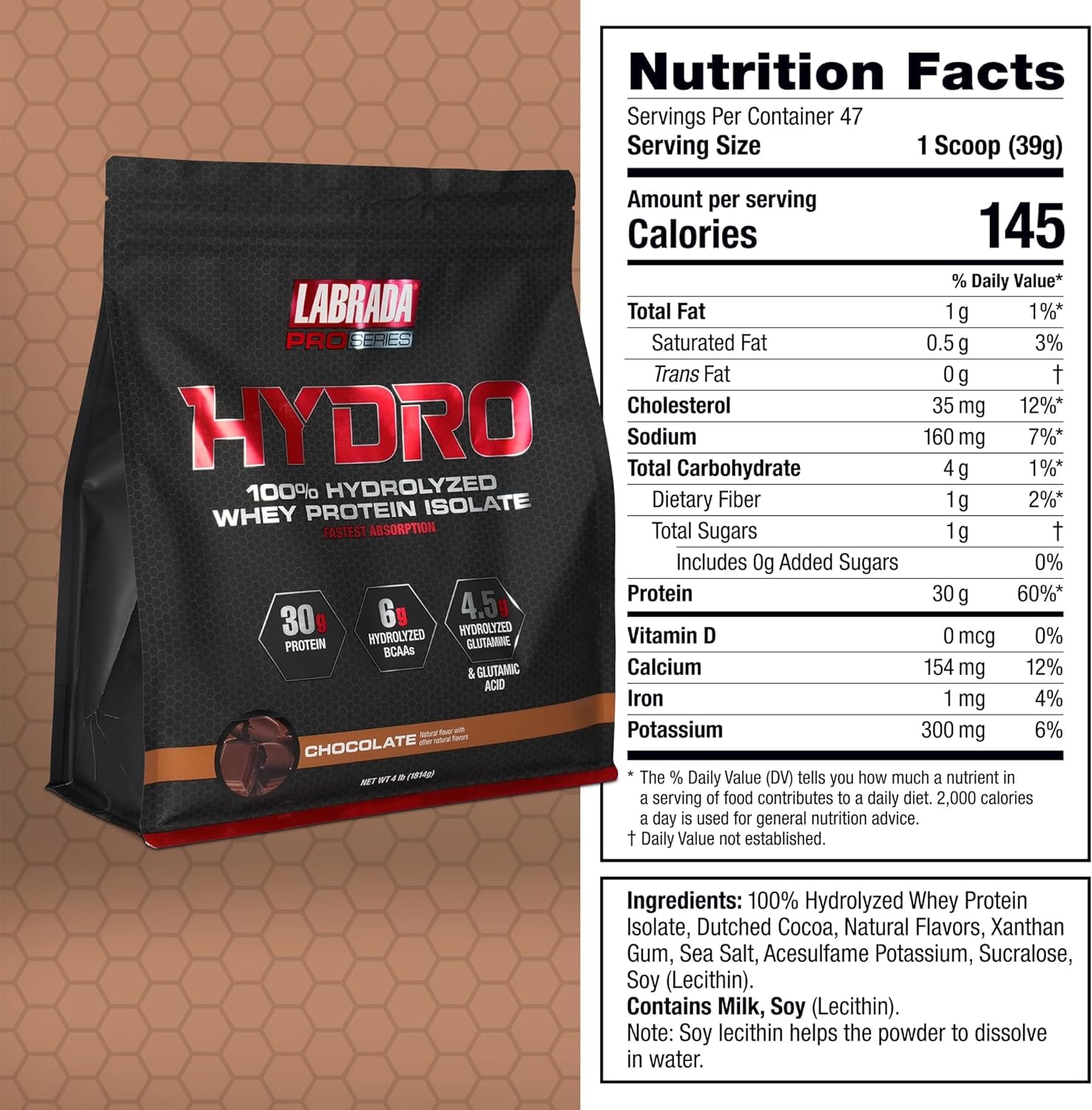 Labrada Hydro 100 daily-use setup suitable for pre or post-workout routines