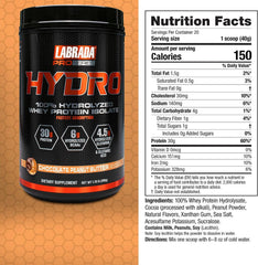 Labrada Hydro banner highlights 6g BCAAs for muscle support