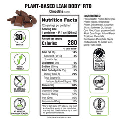 Labrada 12-pack chocolate shakes for convenient on-the-go