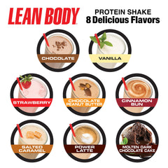 Award-winning Labrada Lean Body salted caramel packaging label