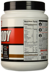 Labrada Lean Body Premium Whey Chocolate serving scoop highlights convenient daily protein.