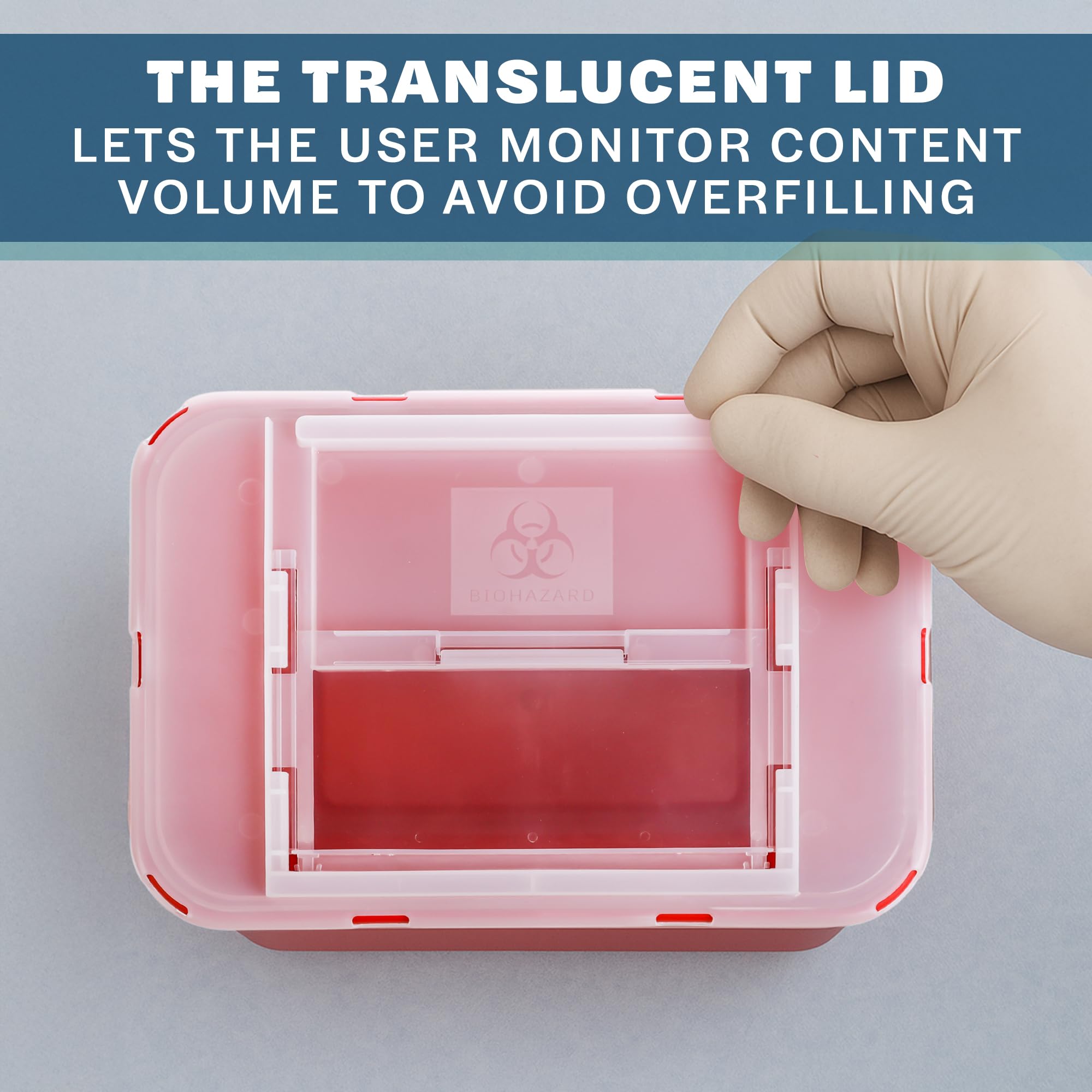 LabXcel puncture-resistant construction keeps contents secure.
