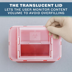 LabXcel puncture-resistant construction keeps contents secure.