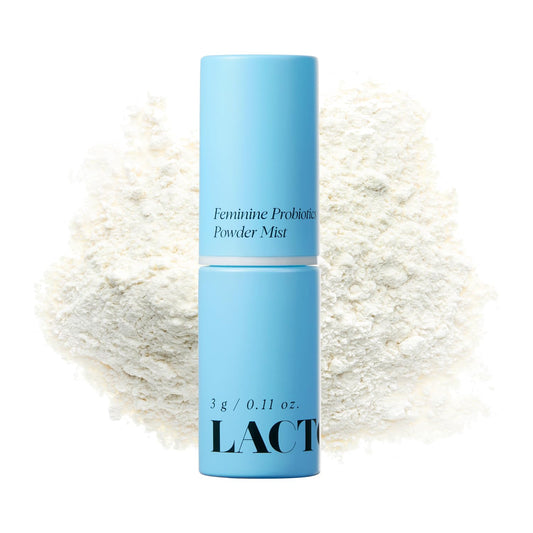 LACTOMEDI Feminine Probiotics Powder Mist bottle for on-the-go refreshing balance