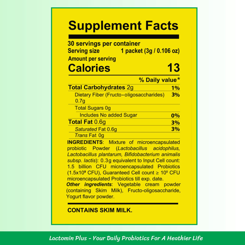 Family-friendly Lactomin Plus suitable for ages 2 and up