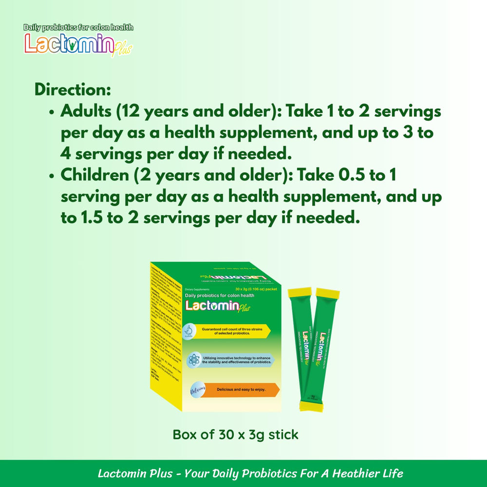 Lactomin Plus vanilla yogurt flavored powder in sachet