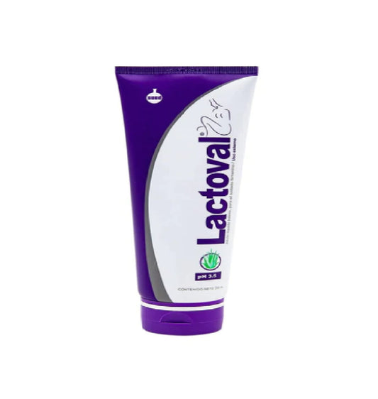 Lactoval Original intimate wash bottle showing gentle pH balance for everyday intimate care