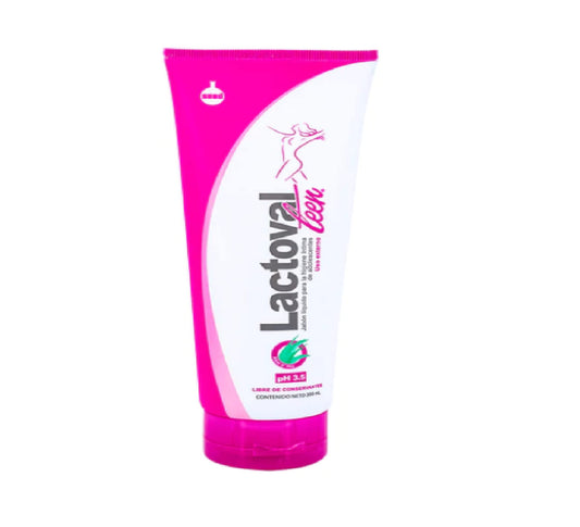 Lactoval Teen intimate soap bottle for gentle cleansing and balanced pH care