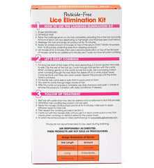LADIBUGS mint mousse bottle aids nit dissolution with natural ingredients
