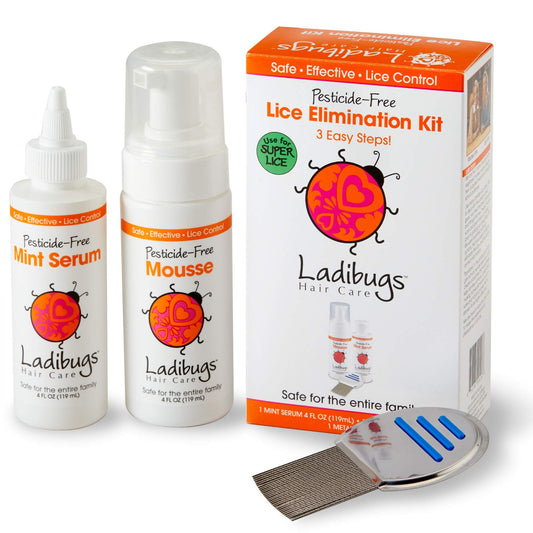 LADIBUGS One and Done packaging showcases three-step system for families