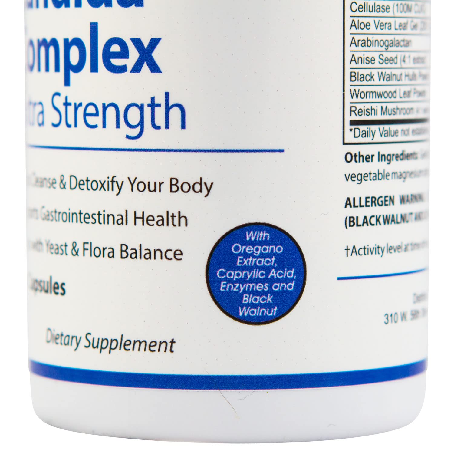 Lady Soma Candida Complex capsules ready for daily use promoting balance