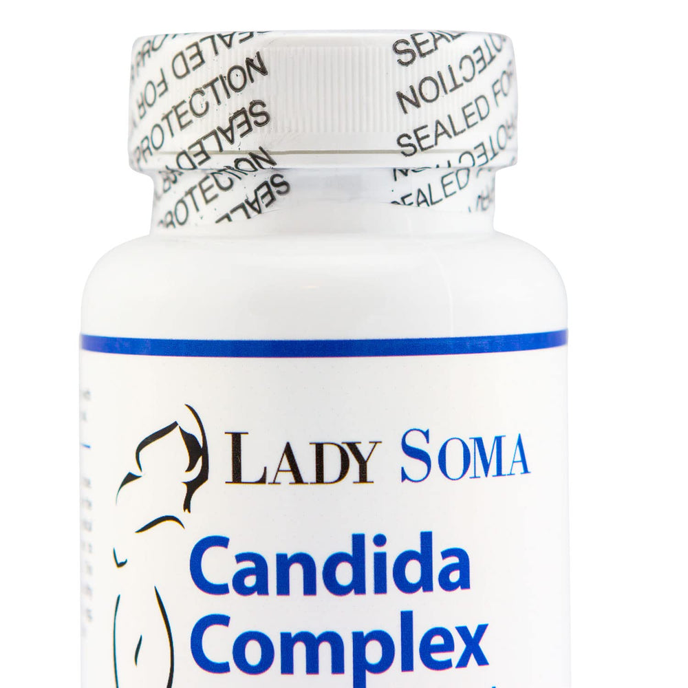 Illustration of dosage for Lady Soma Candida Complex's daily capsules