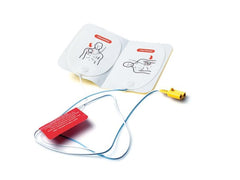 Laerdal AED Trainer Pads packaging shown for easy storage and readiness.