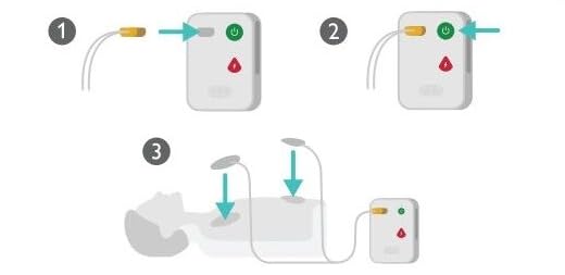 Laerdal AED Trainer Pads are an official Laerdal product for training.
