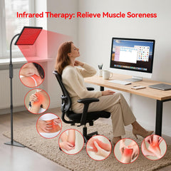 LAFCARE large panel delivers even red and near infrared light across treatment areas.