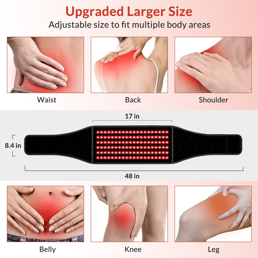 LAFCARE red light belt supports daily wellness anywhere.