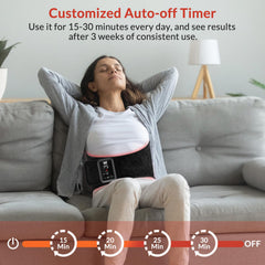 LAFCARE red light belt ideal for home wellness routines.