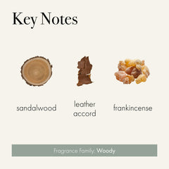 Feu de Bois pine and sandalwood notes enhance room ambiance