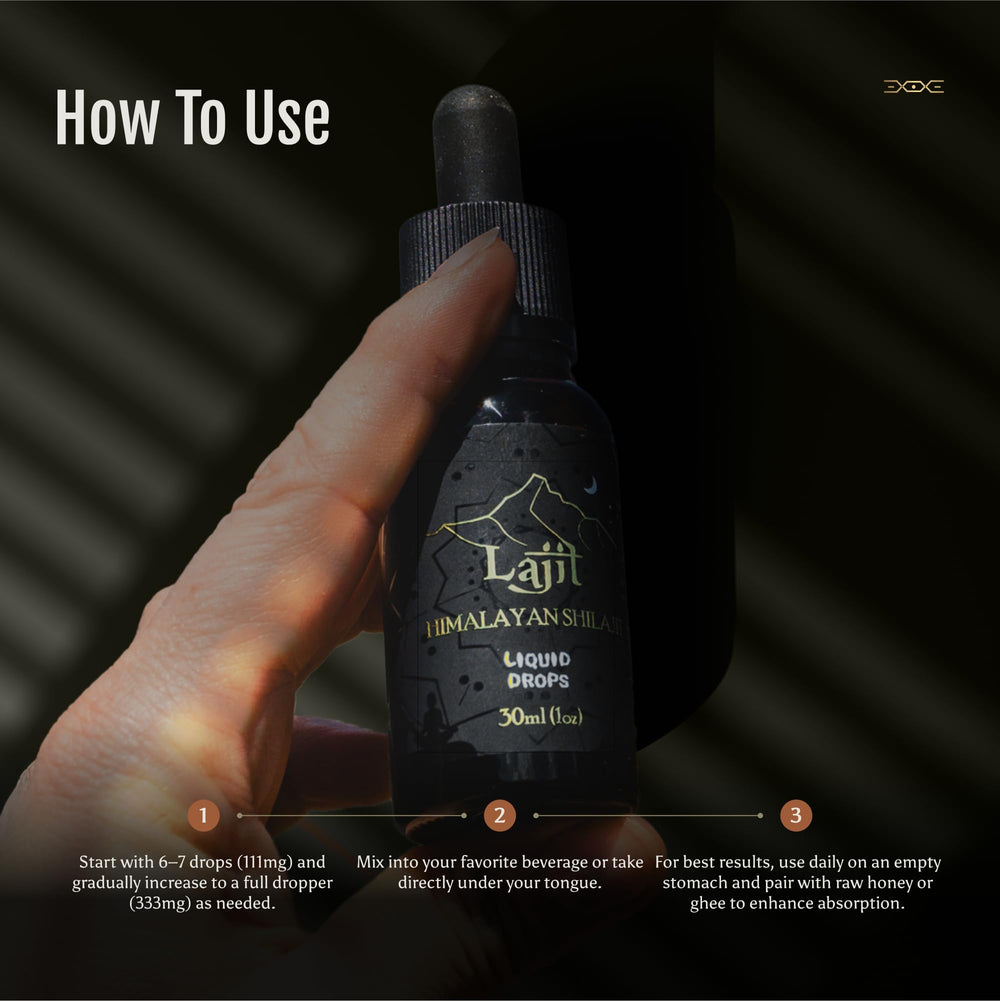 High-altitude small-batch batch stamp on Lajit Shilajit