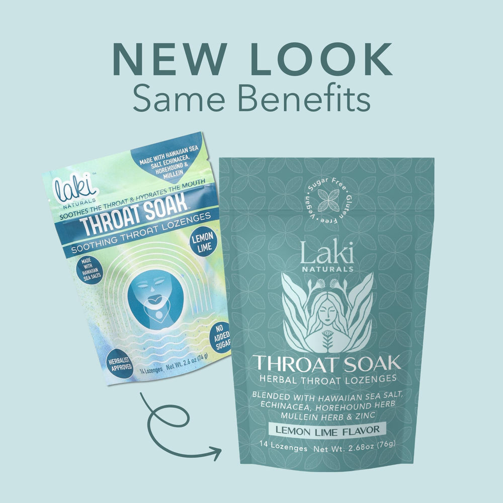 Laki Naturals plant-based botanicals close-up showcases natural ingredients