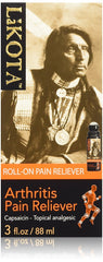 Lakota roll-on arthritis bottle for quick, odorless relief on joints and muscles