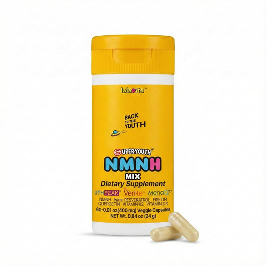 Lalavita SuperYouth NMNH bottle showing advanced NAD+ support