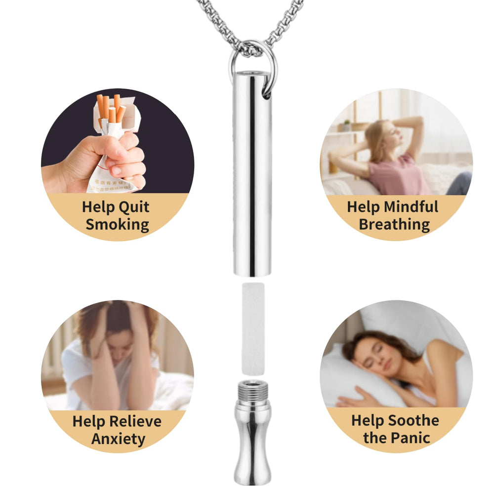 LAMKHOO smokeless inhaler delivers mint air without smoke or chemicals