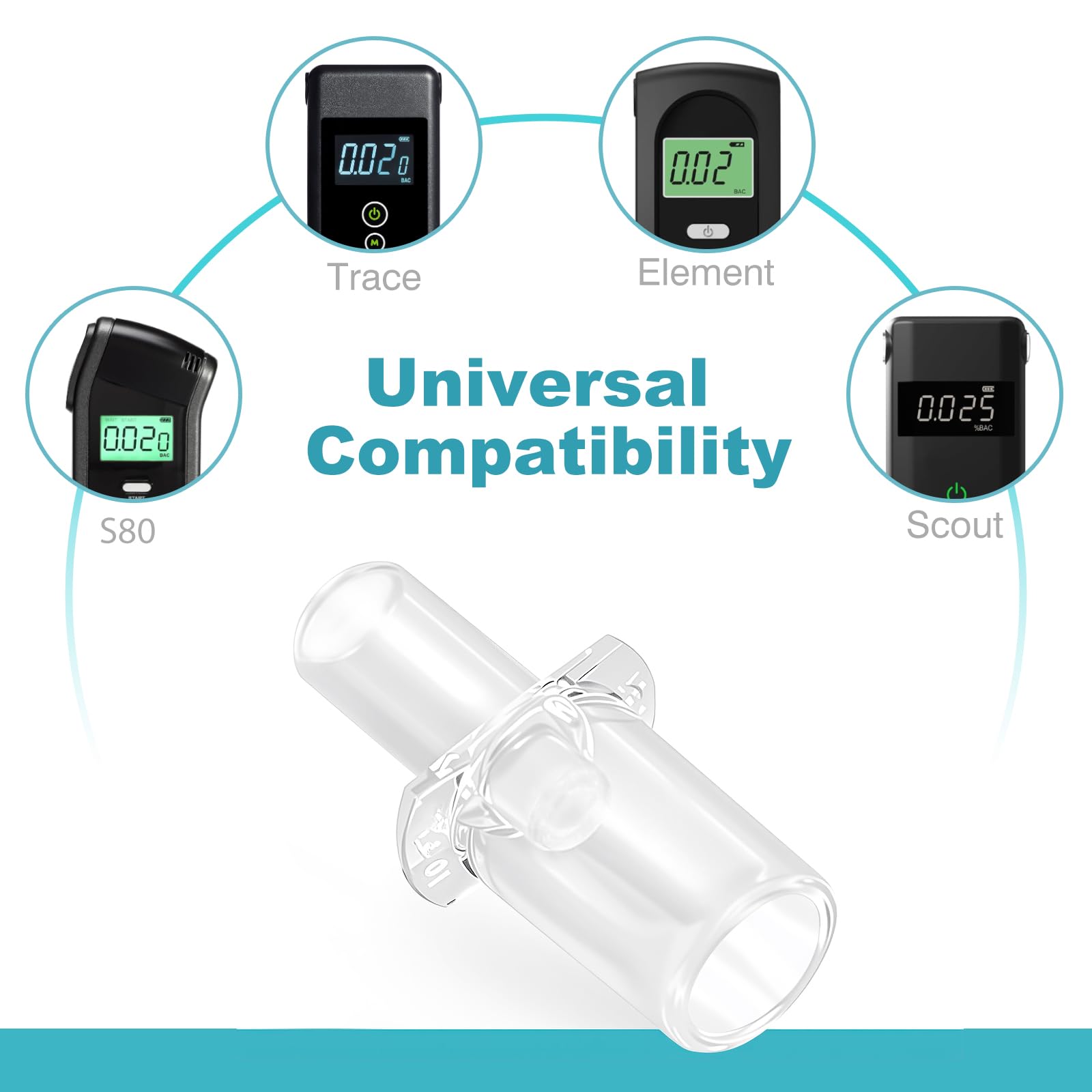 Lamwinsco mouthpieces individually wrapped for hygienic use and single-user safety