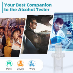 Lamwinsco breathalyzer mouthpieces packaged for on-the-go use and easy portability
