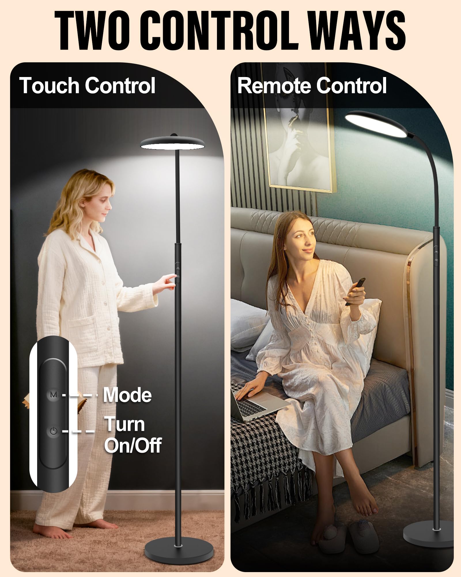 LanAqua lamp 360° gooseneck for precise positioning