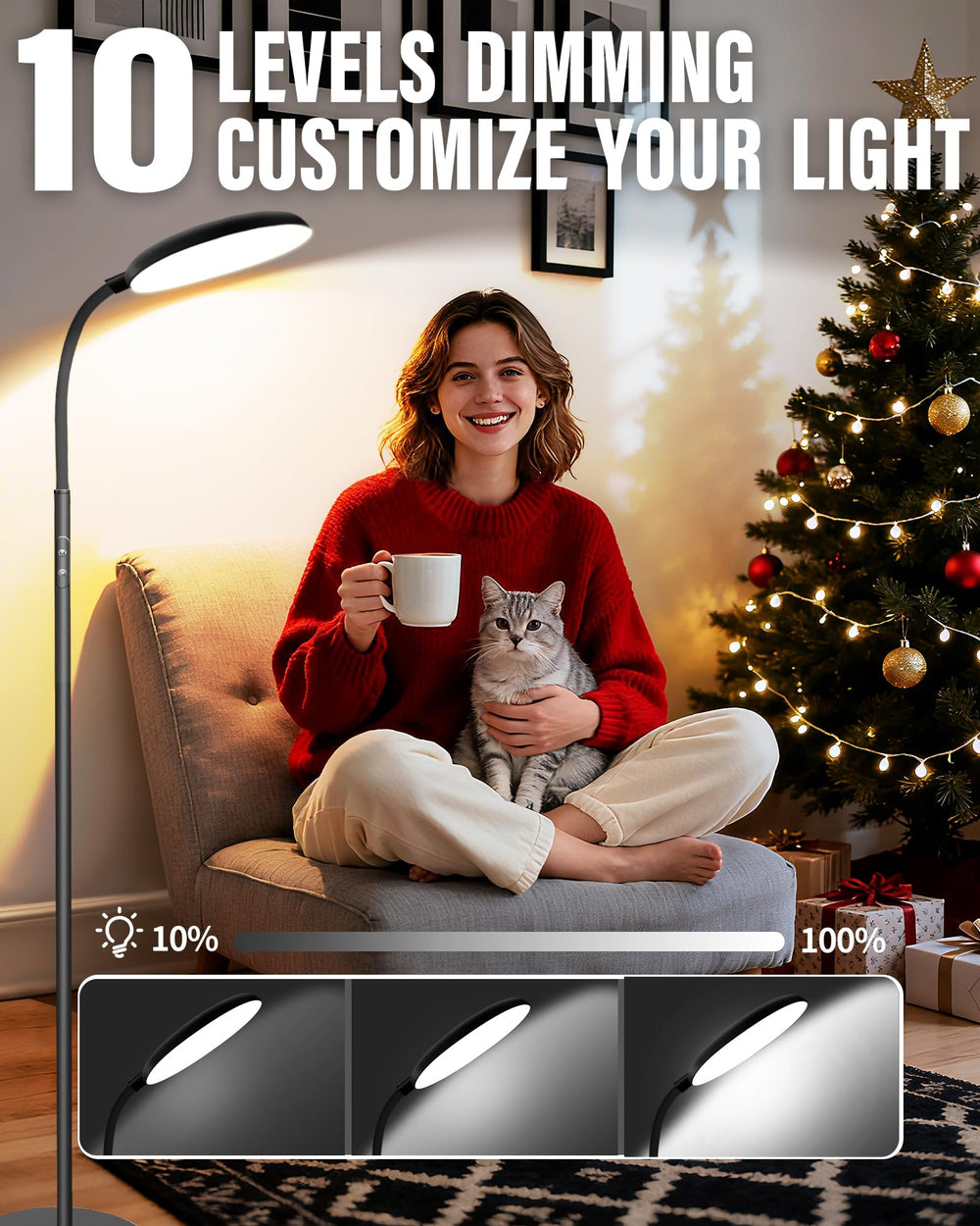 LanAqua lamp color temperature options from warm to cool lighting