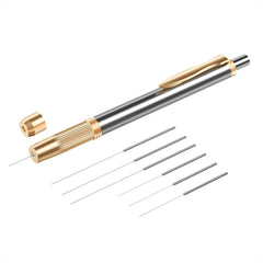LANBO painless acupuncture needle inserter aligns position for precise targeting