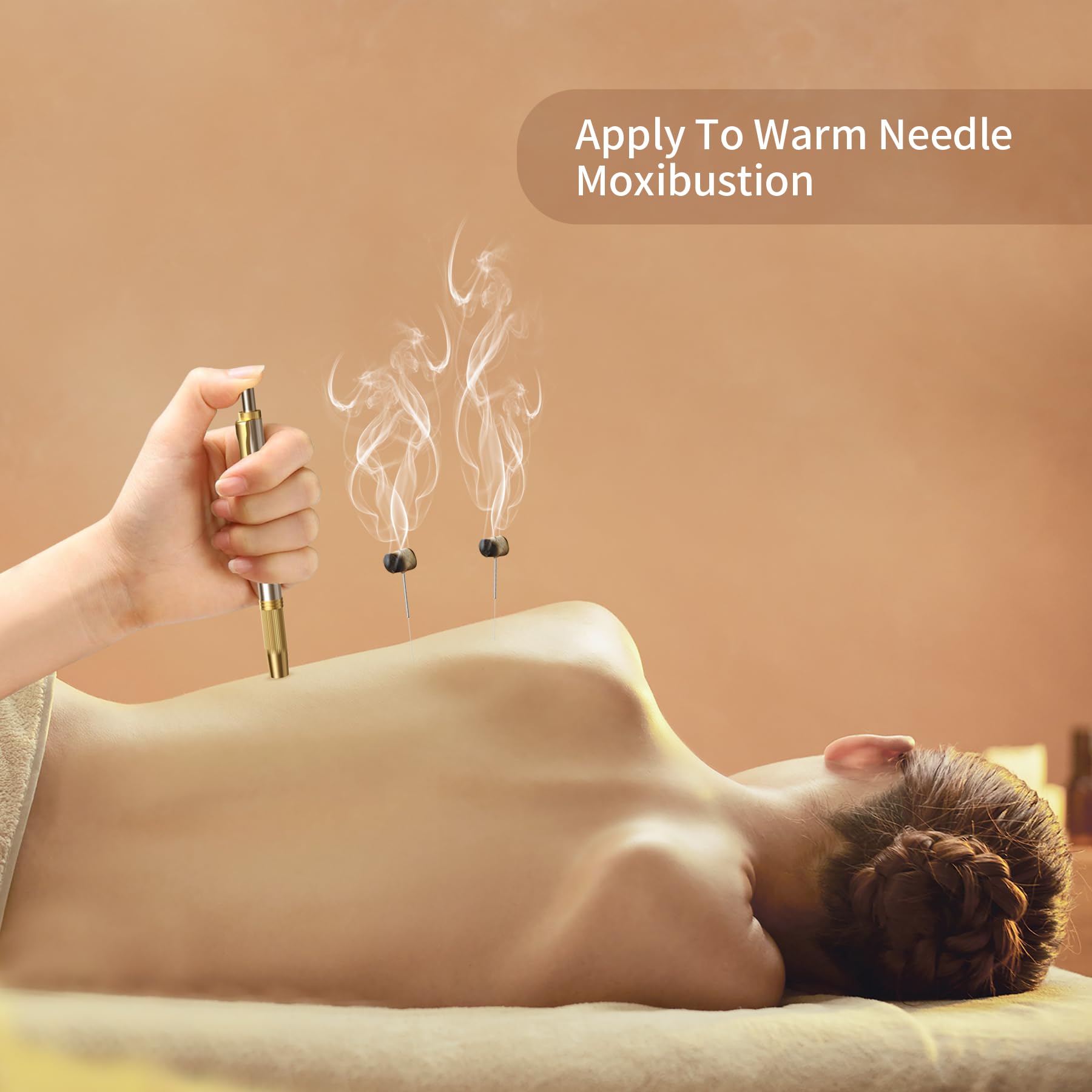 LANBO painless acupuncture needle inserter magnet-free housing avoids unwanted attraction
