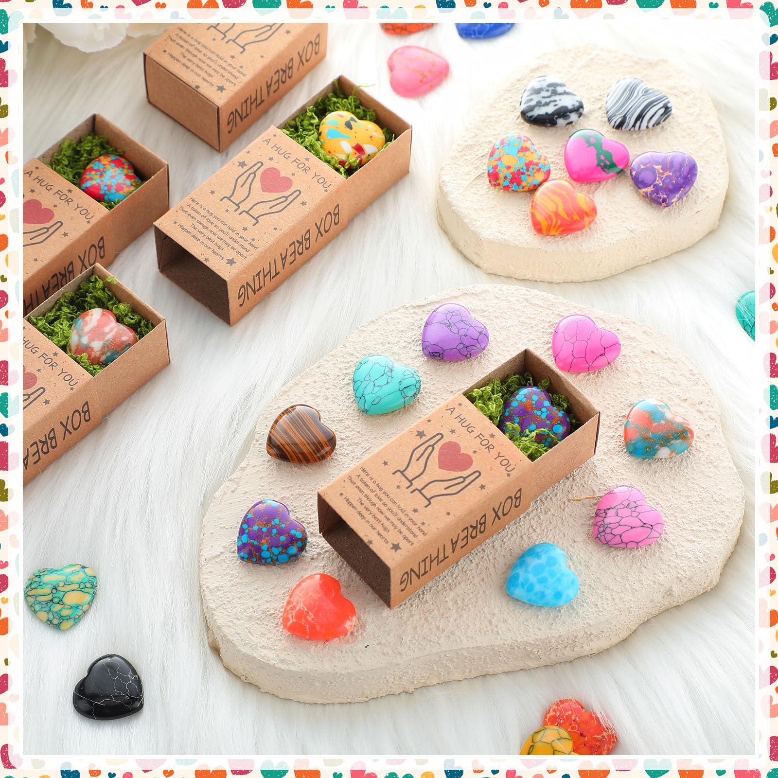 Landical gift box packaging featuring 50 sets offers ready to gift presentation.