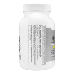 Close-up of AdvaCAL Ultra 1000 capsules designed for easy absorption and bone health