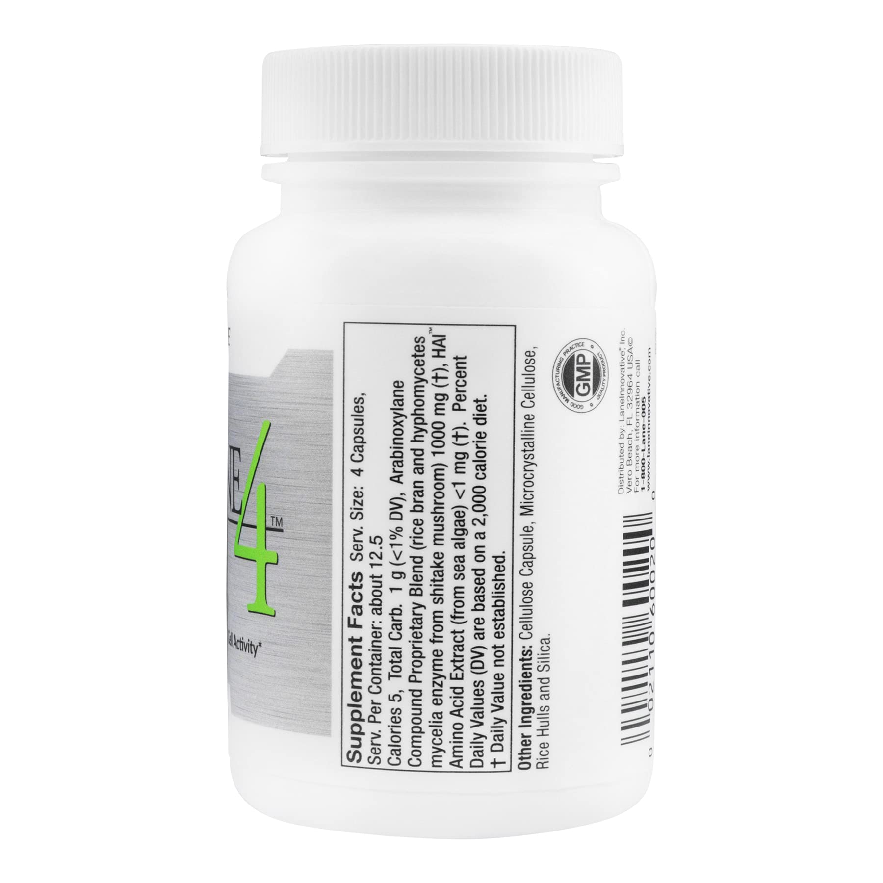 Lane Innovative Noxylane4 bottle cap close up highlighting safety seal and quality