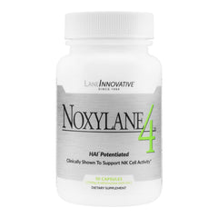 Lane Innovative Noxylane4 bottle front showing compact design for daily immune support