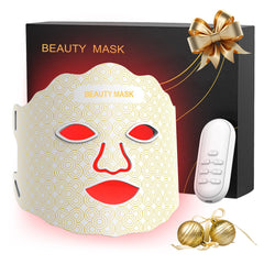 Lanieney mask with seven color LED modes for customizable at home facial care