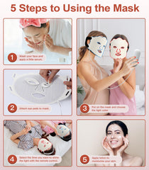 Lanieney mask adjustable strap ensures a secure comfortable fit
