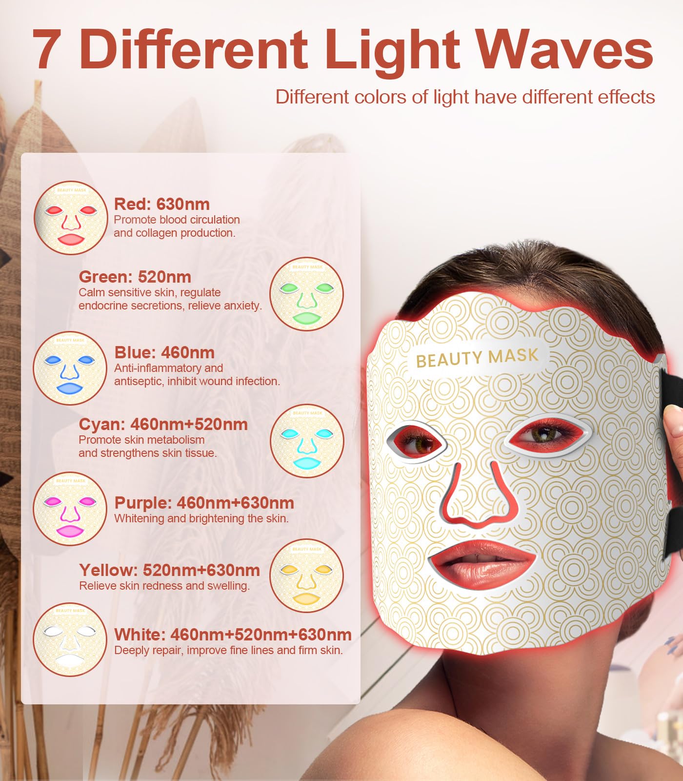 Lanieney mask soft eye pads and adjustable straps for comfort