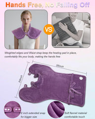LANVA heating pad six heat levels allow personalized heat intensity