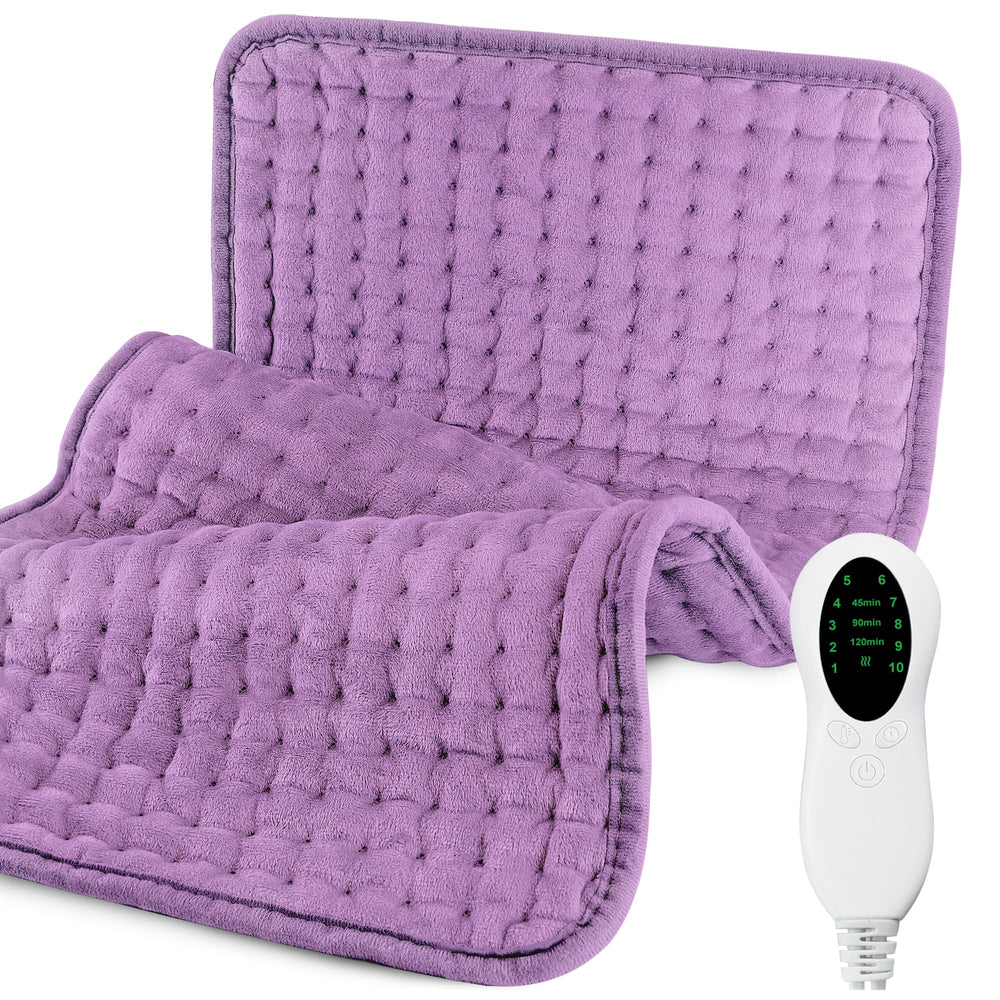 LANVA heating pad back and shoulders coverage showcases targeted warmth.
