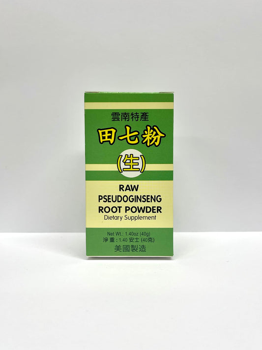 Laowei Raw Pseudoginseng Root Powder bottle promotes cardiovascular support.