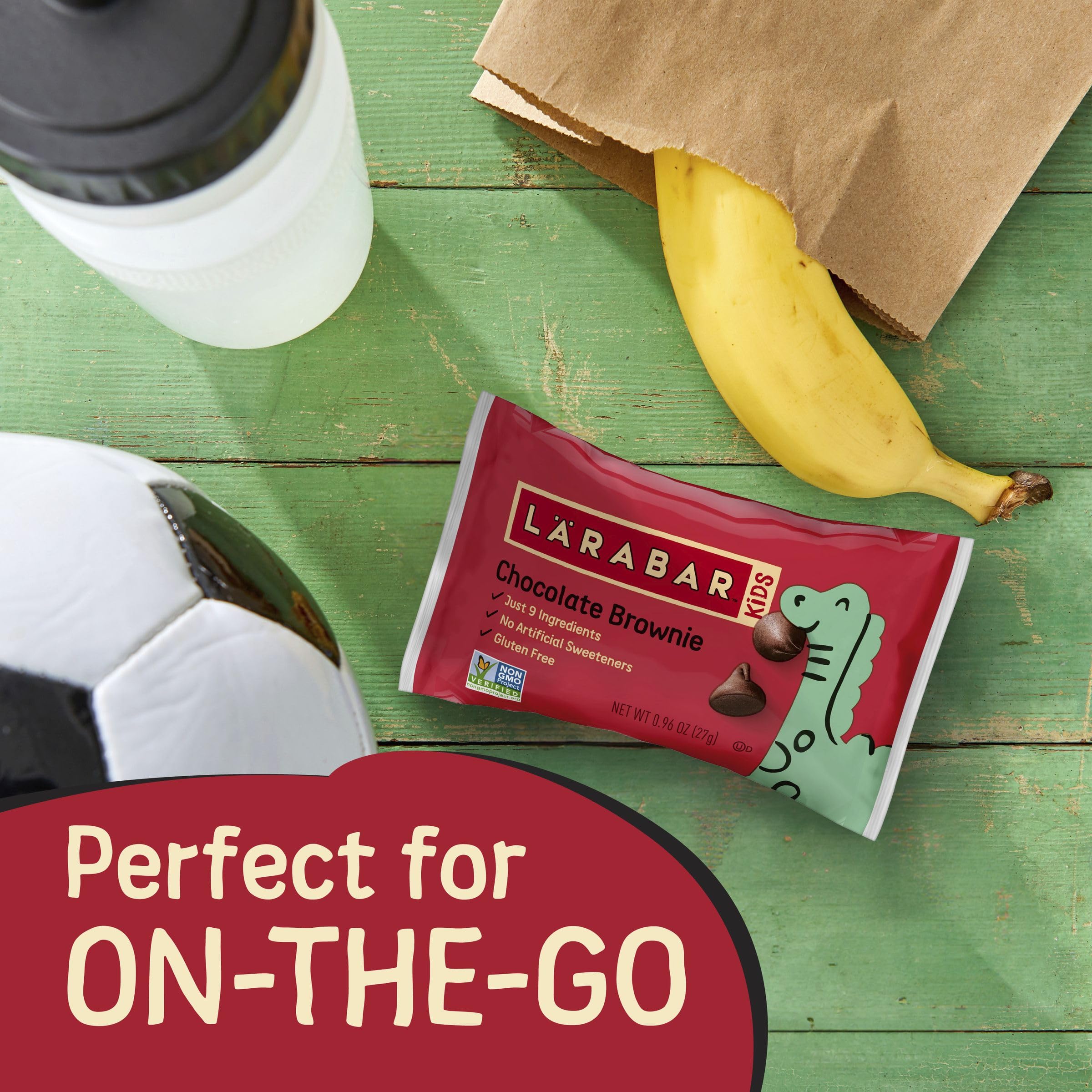 Larabar Kids Bakes pack of eight boxes shows convenient multi-pack.