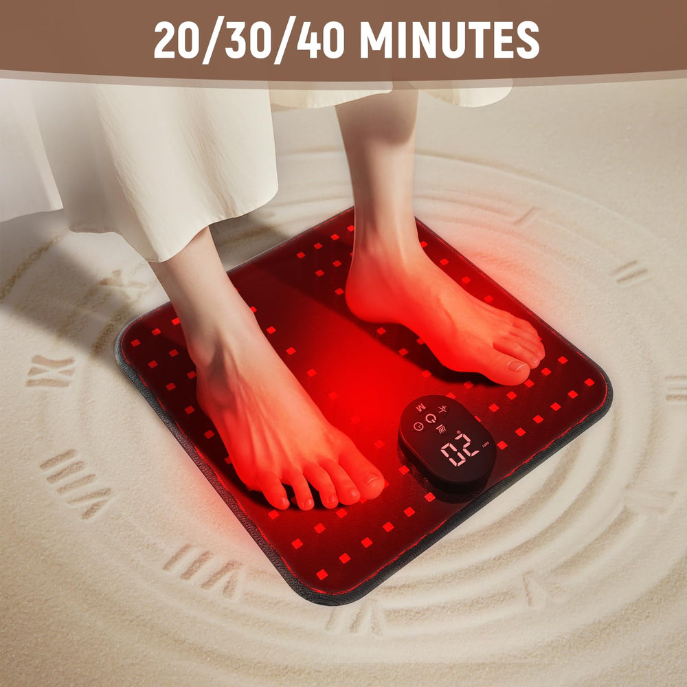 LaseLocks ergonomic pad laid on a sofa for easy lounging.
