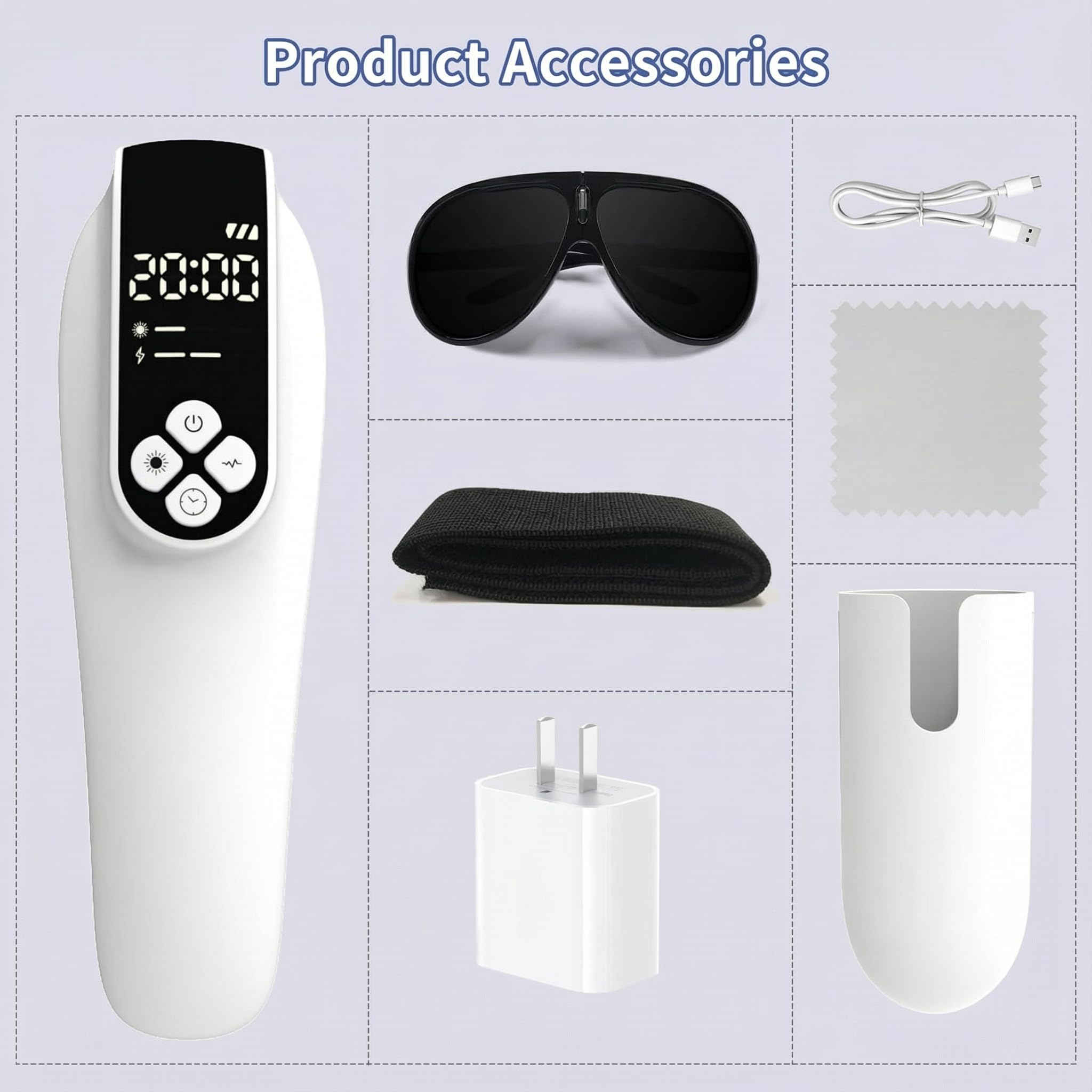 LaseLocks compact unit in travel bag highlighting daily convenience.