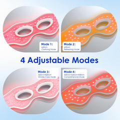 LaseLocks eye mask uses soft, food-grade silicone for gentle, skin-friendly wear.