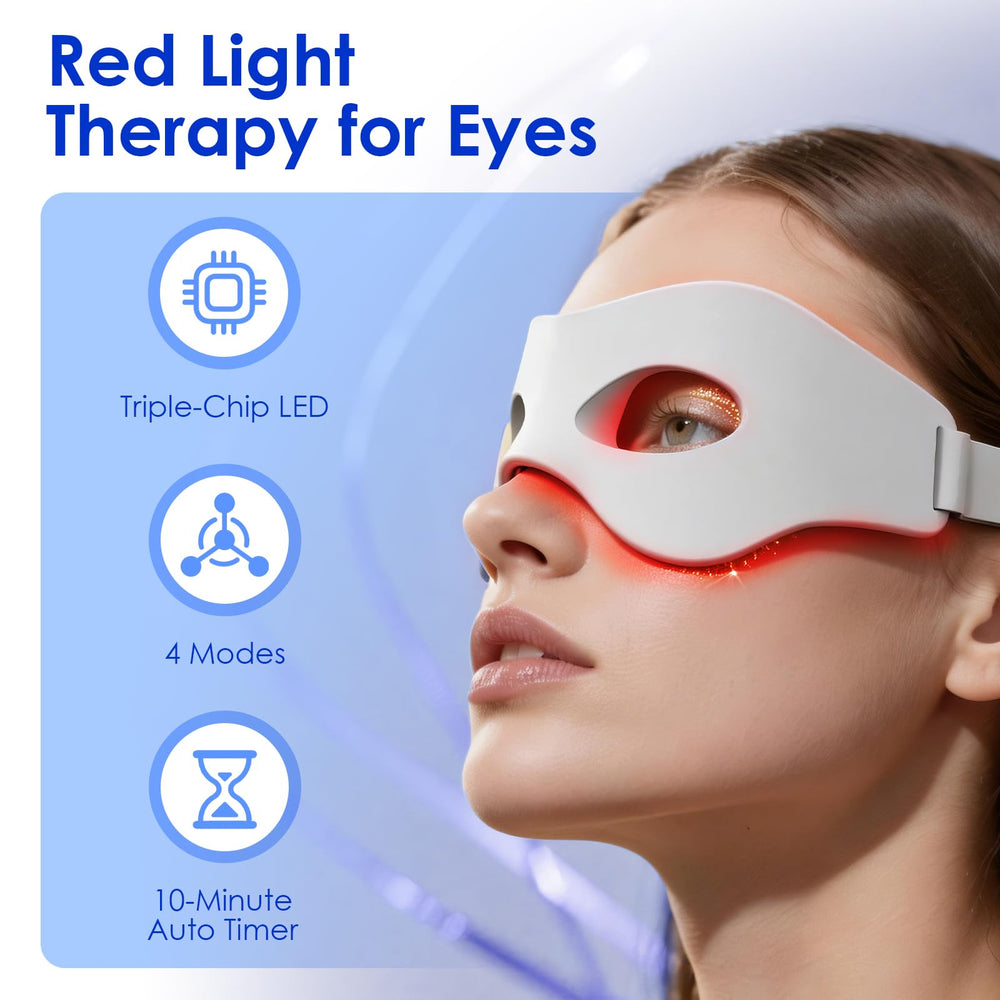 LaseLocks eye mask offers uniform eye-area coverage for consistent results.